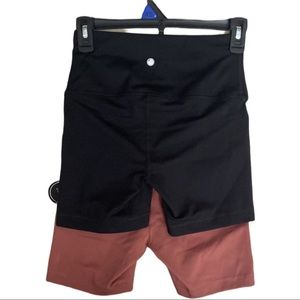 2 pairs YOGALICIOUS LUX ~ Hi Rise Fitness Shorts ~ NWT